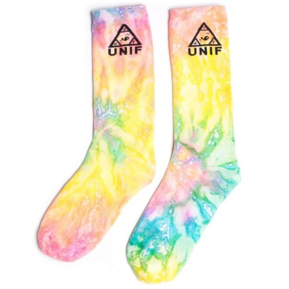 unif dye crew socks